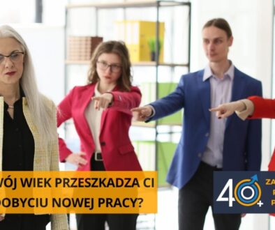 Szukasz pracy po 40-tce? Dowiedz się, jak pokonać ageizm w rekrutacji i zamienić swoje doświadczenie w przewagę. Zapisz się na bezpłatny webinar!